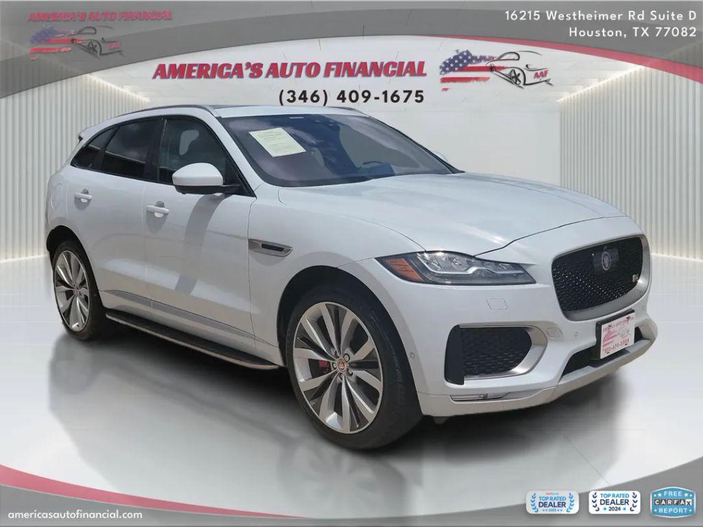 used 2018 Jaguar F-PACE car, priced at $14,495