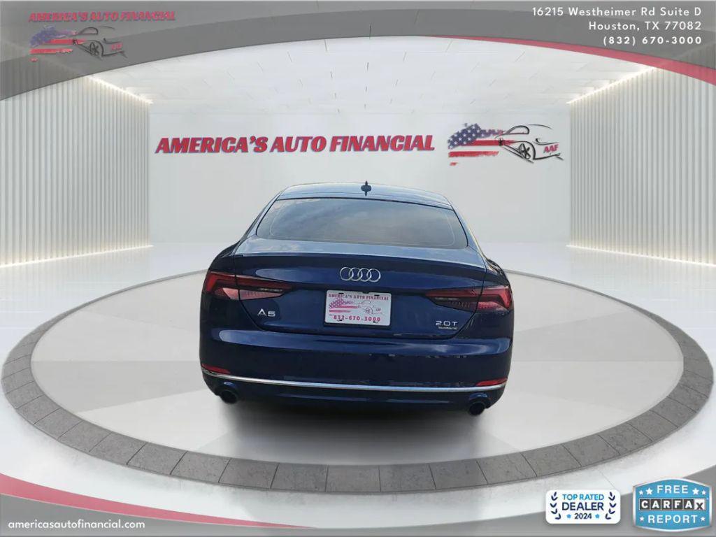 used 2018 Audi A5 car, priced at $19,995