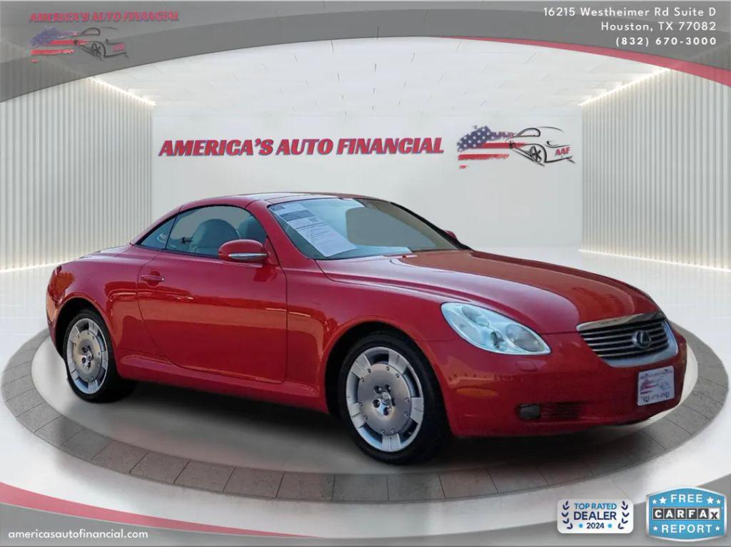 used 2004 Lexus SC 430 car, priced at $12,495