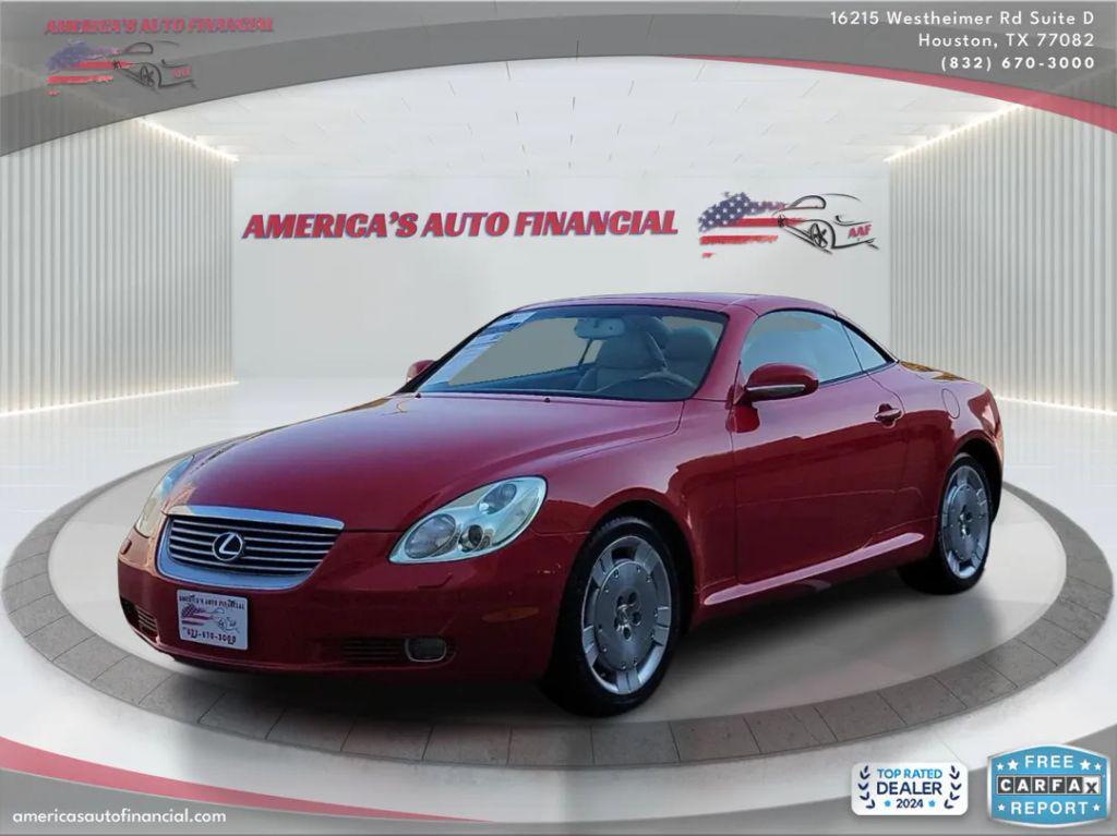 used 2004 Lexus SC 430 car, priced at $12,495
