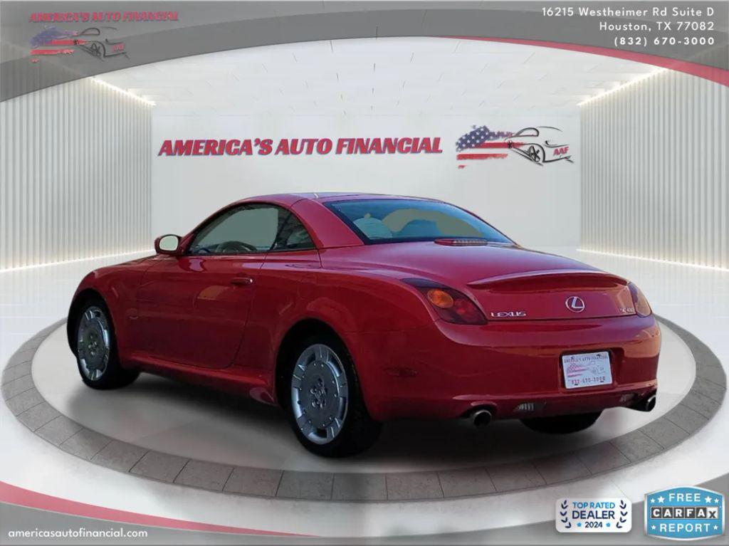 used 2004 Lexus SC 430 car, priced at $12,495