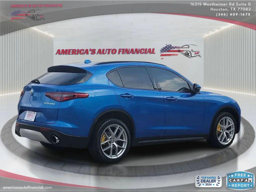used 2018 Alfa Romeo Stelvio car, priced at $13,995