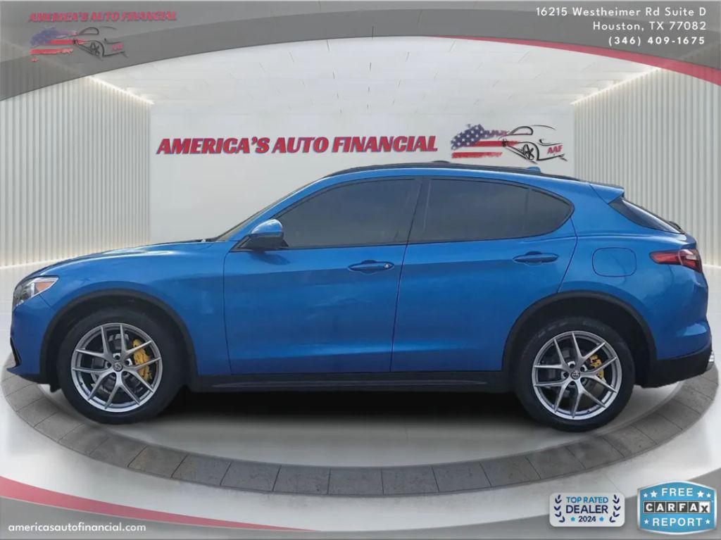used 2018 Alfa Romeo Stelvio car, priced at $13,995