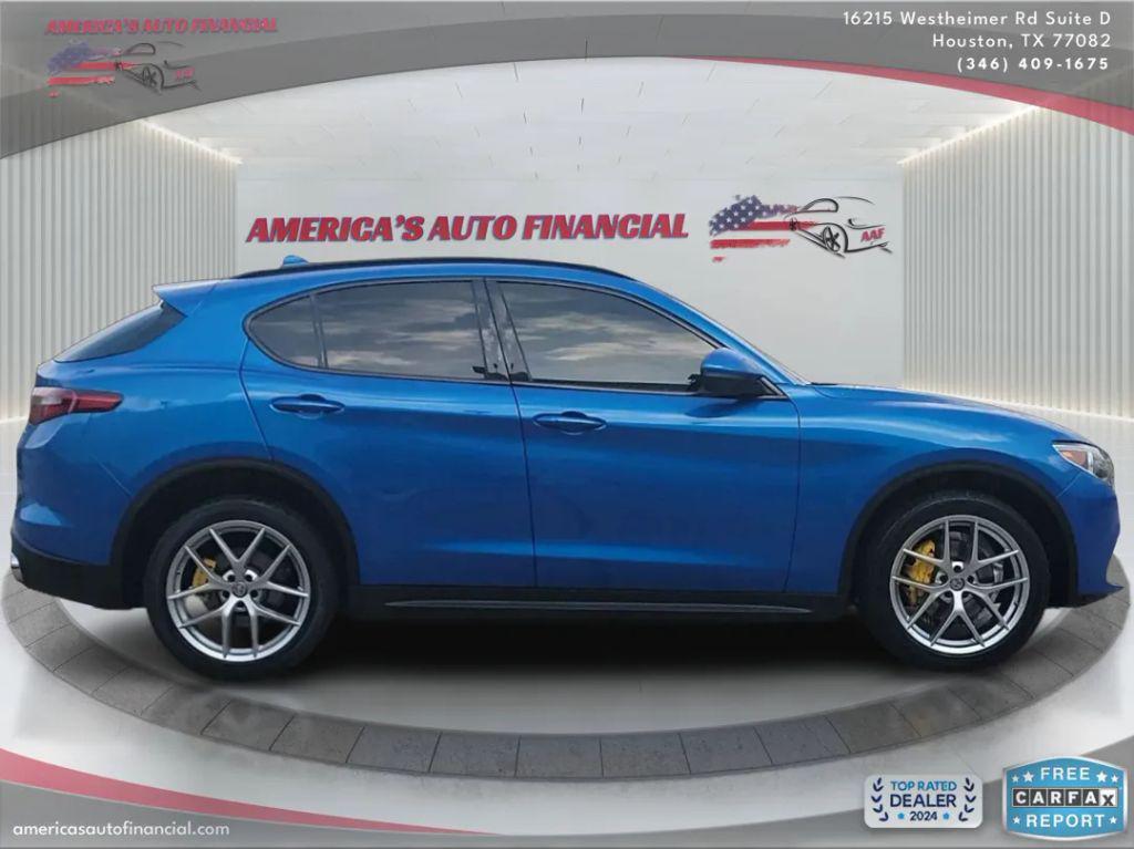 used 2018 Alfa Romeo Stelvio car, priced at $13,995