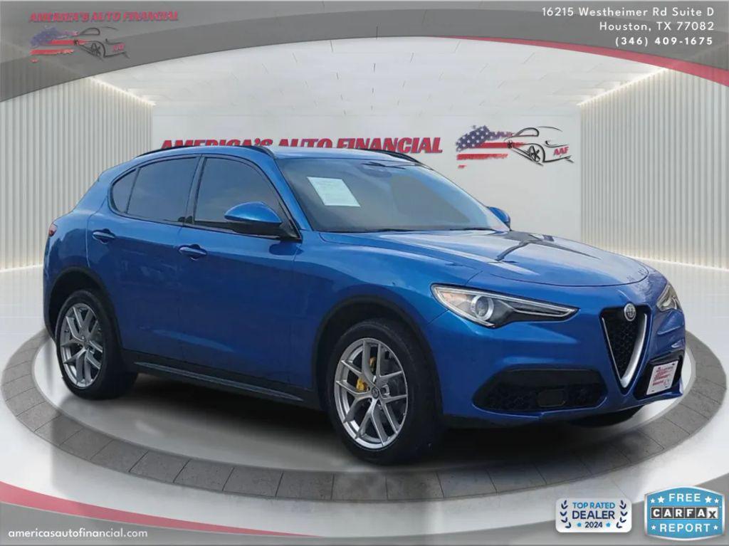 used 2018 Alfa Romeo Stelvio car, priced at $13,995