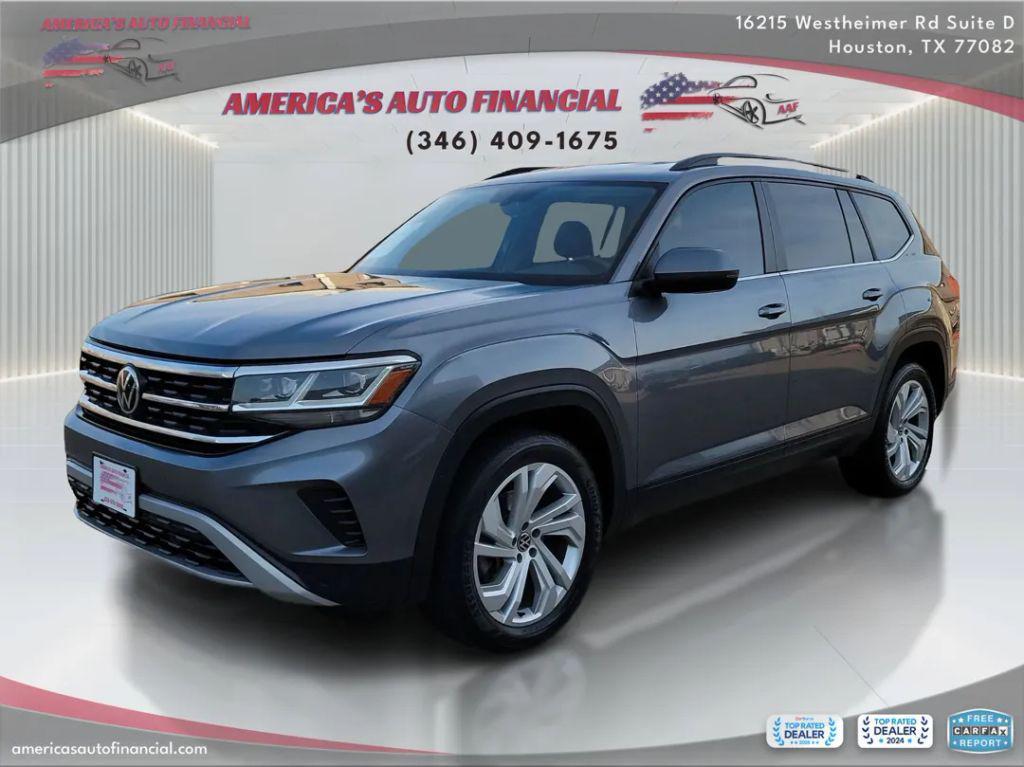 used 2021 Volkswagen Atlas car, priced at $16,995