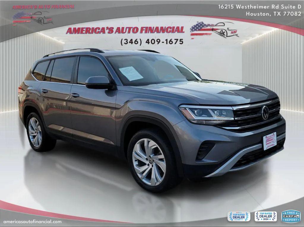 used 2021 Volkswagen Atlas car, priced at $16,995