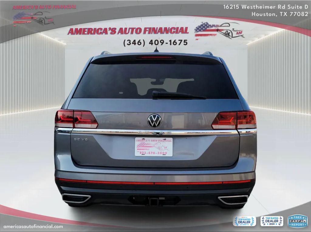 used 2021 Volkswagen Atlas car, priced at $16,995