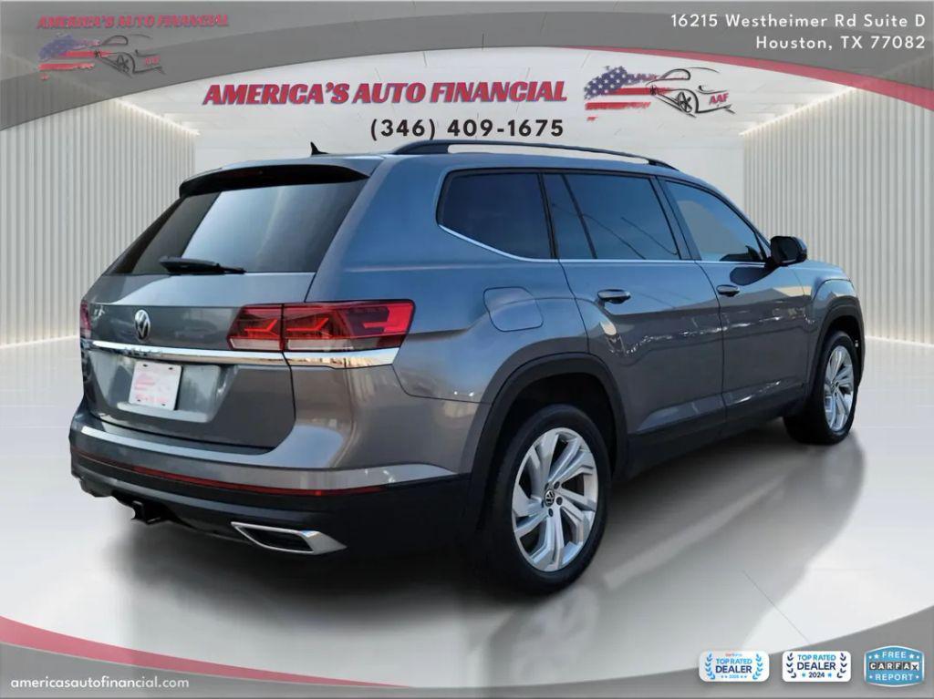 used 2021 Volkswagen Atlas car, priced at $16,995