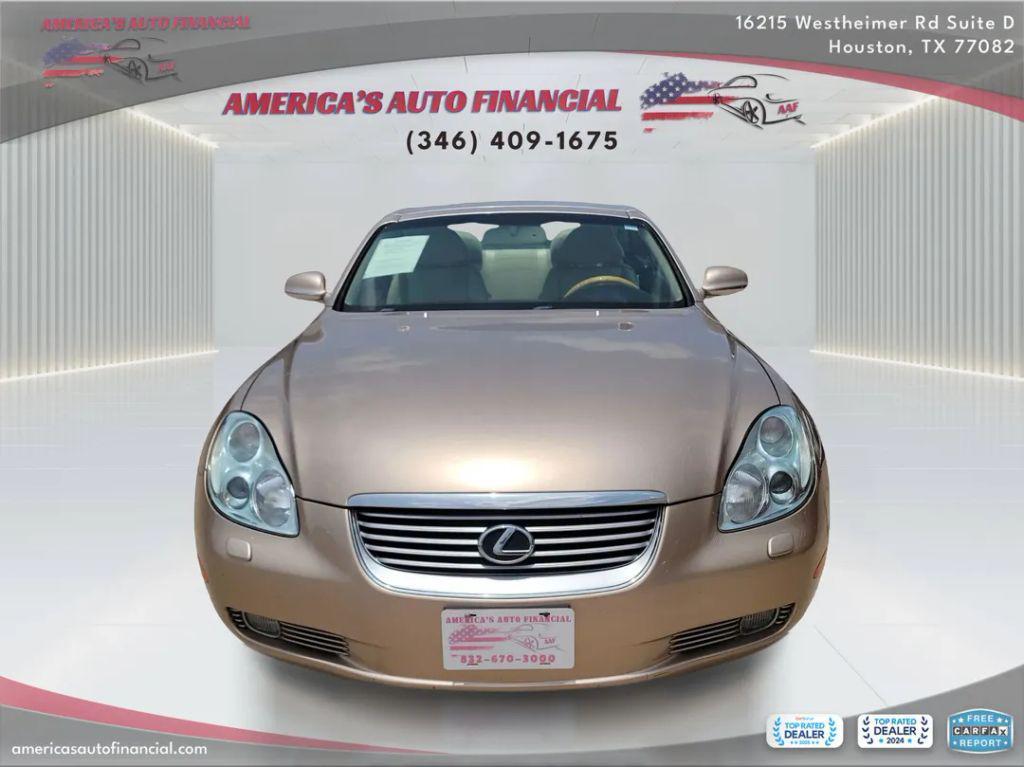 used 2004 Lexus SC 430 car, priced at $17,995