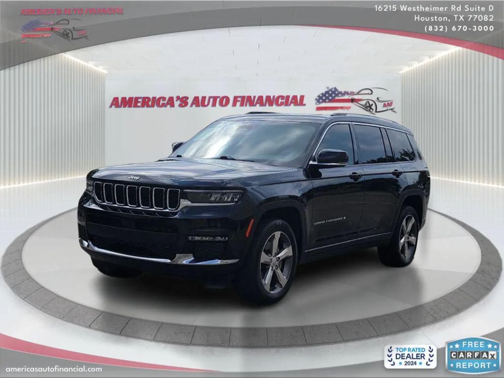 used 2021 Jeep Grand Cherokee L car, priced at $24,795