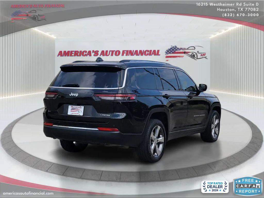 used 2021 Jeep Grand Cherokee L car, priced at $24,795