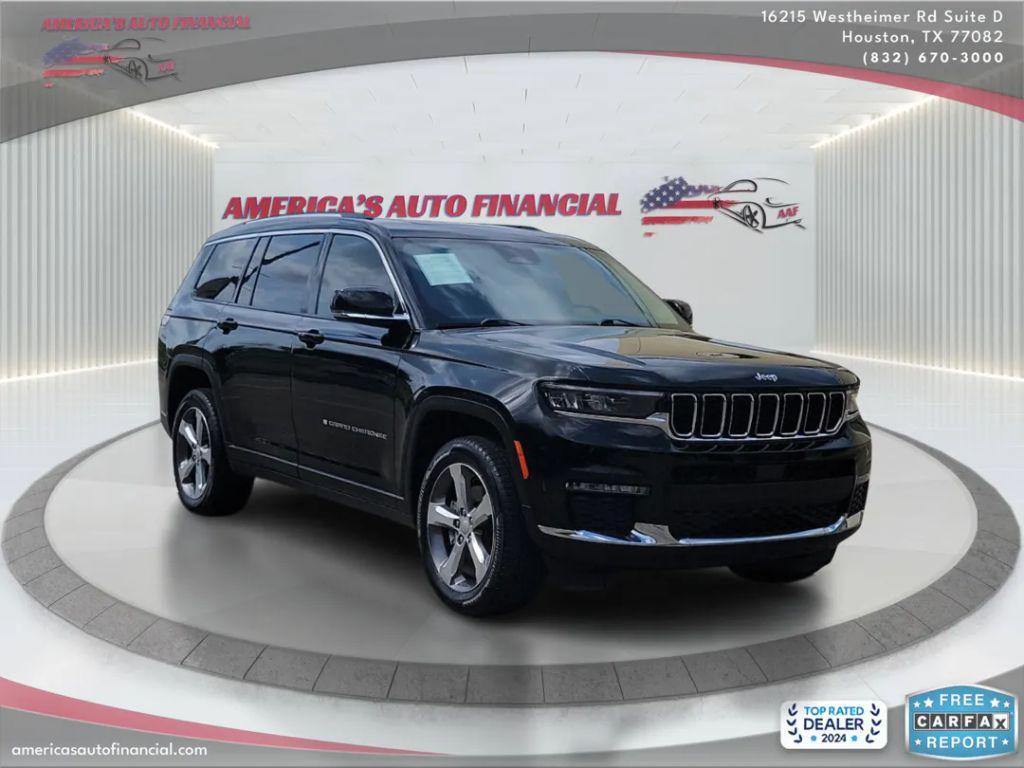 used 2021 Jeep Grand Cherokee L car, priced at $24,795