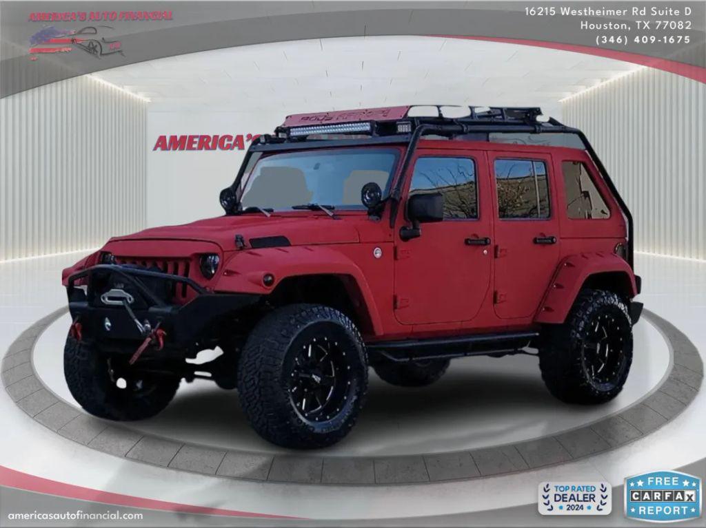 used 2013 Jeep Wrangler Unlimited car, priced at $21,995