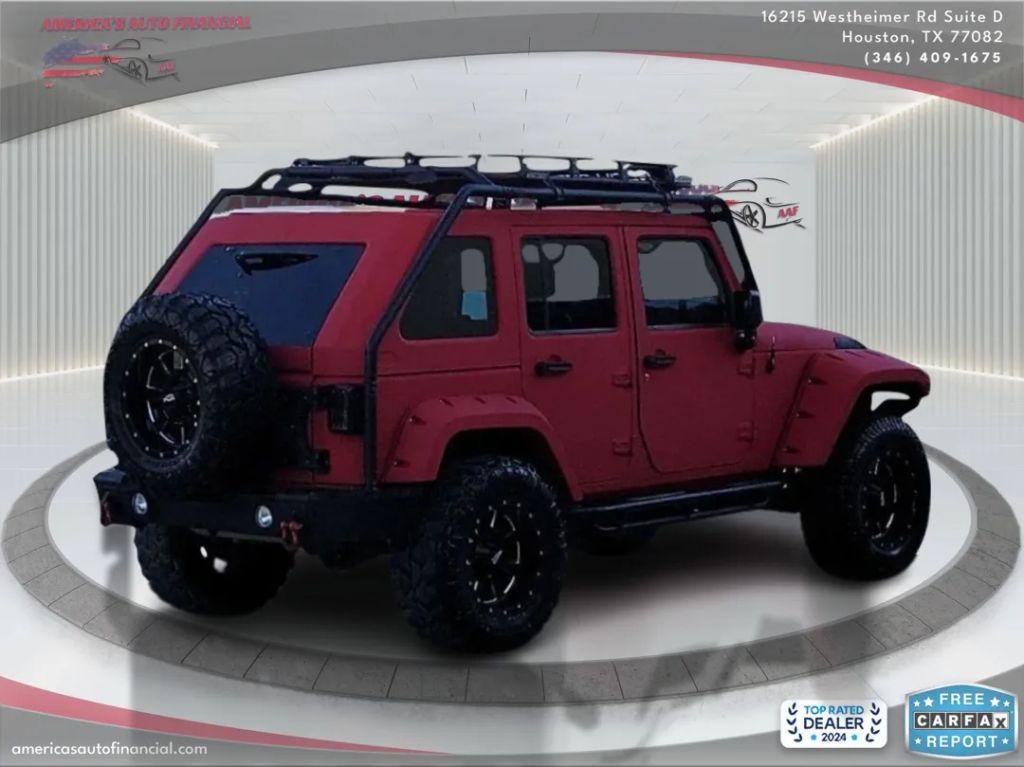 used 2013 Jeep Wrangler Unlimited car, priced at $21,995