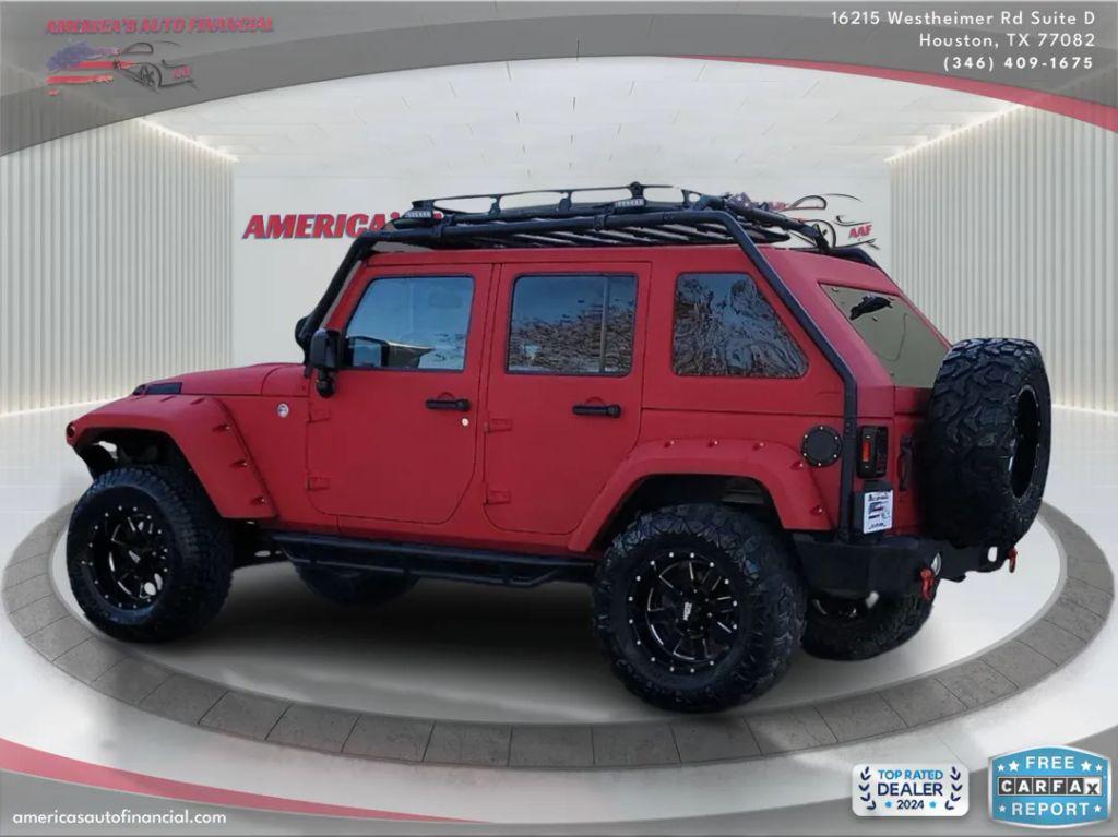 used 2013 Jeep Wrangler Unlimited car, priced at $21,995