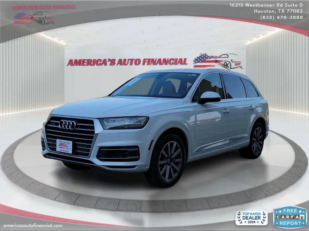 used 2018 Audi Q7 car, priced at $14,995