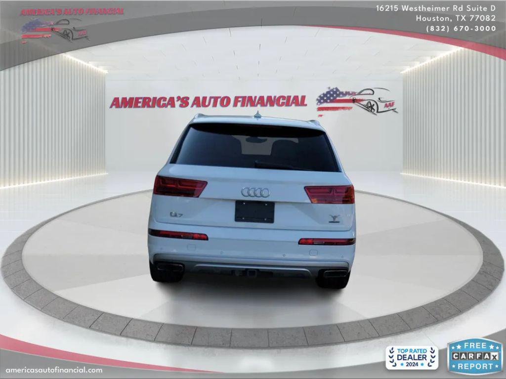 used 2018 Audi Q7 car, priced at $14,995