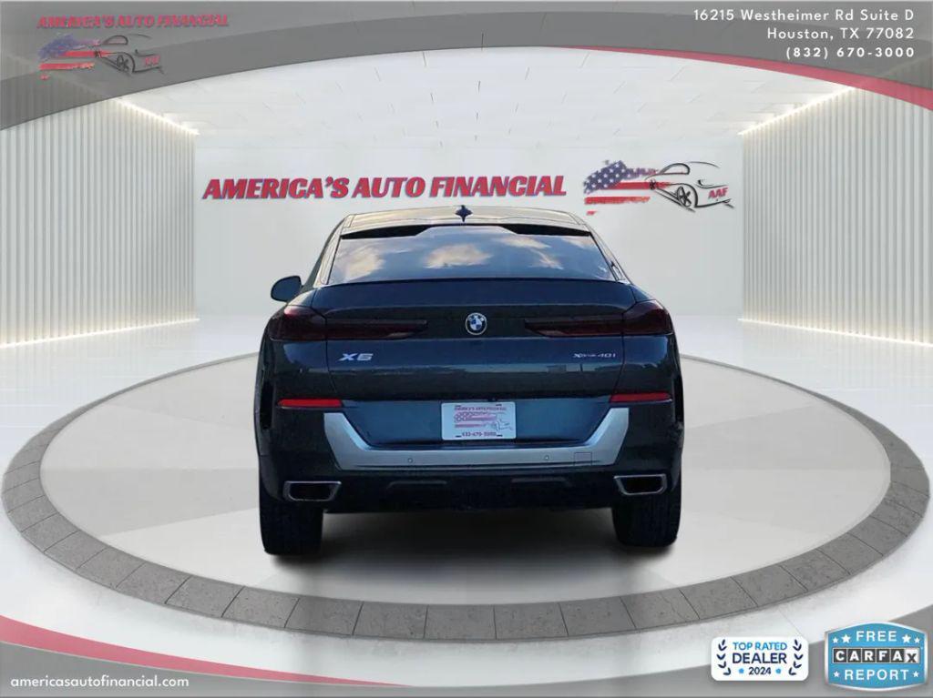 used 2020 BMW X6 car, priced at $29,995