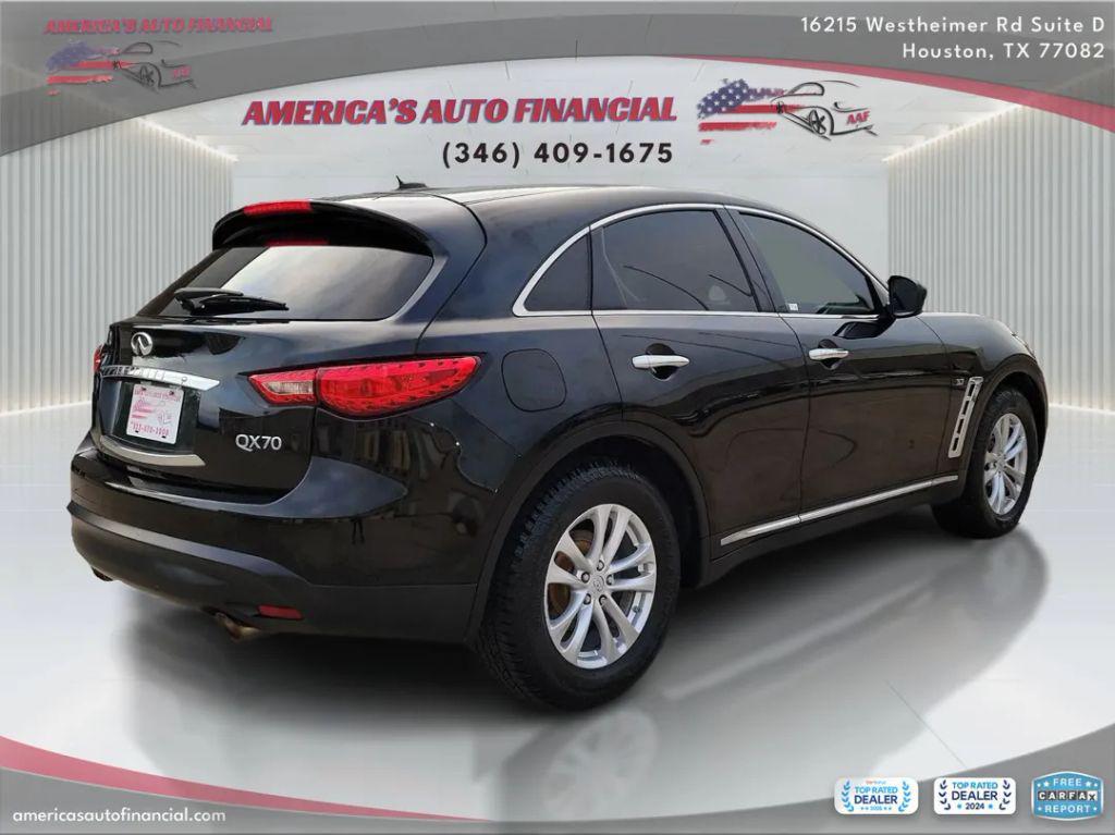 used 2017 INFINITI QX70 car, priced at $14,495