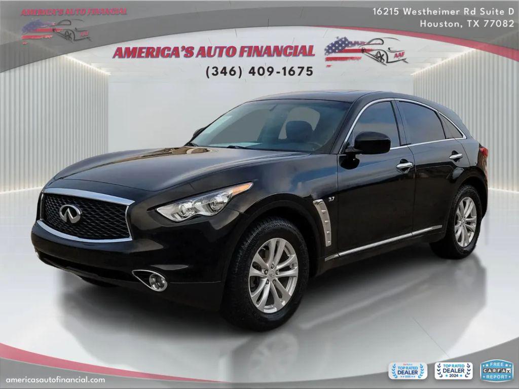 used 2017 INFINITI QX70 car, priced at $14,495