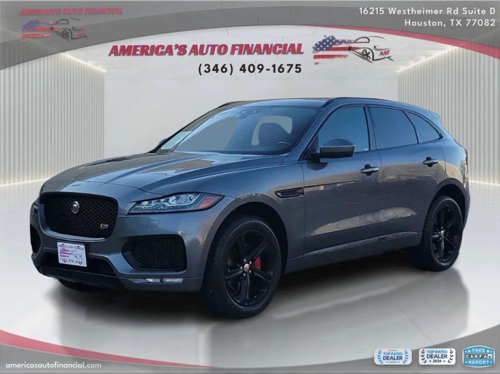 used 2017 Jaguar F-PACE car, priced at $15,495