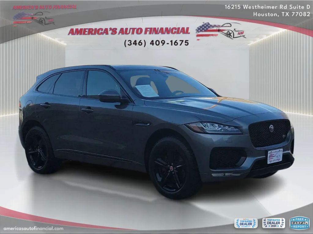 used 2017 Jaguar F-PACE car, priced at $15,495