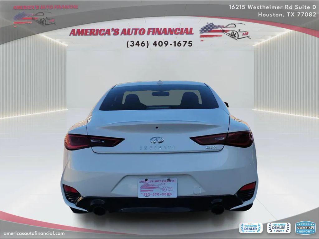 used 2019 INFINITI Q60 car, priced at $17,995
