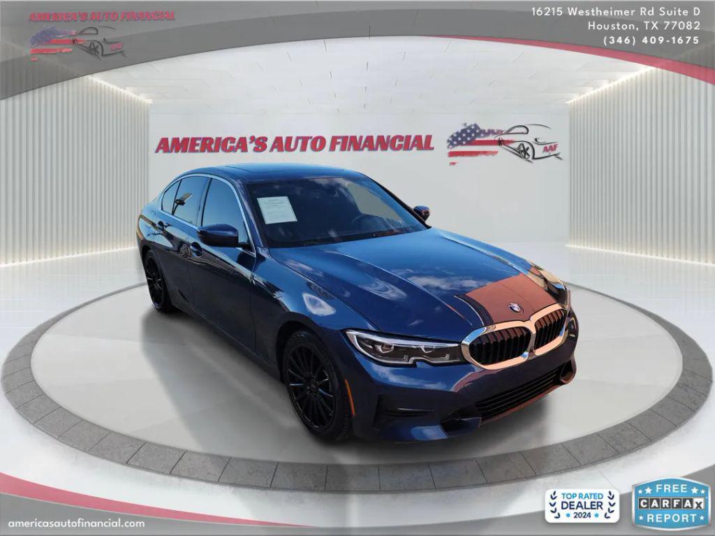 used 2021 BMW 330 car, priced at $20,495