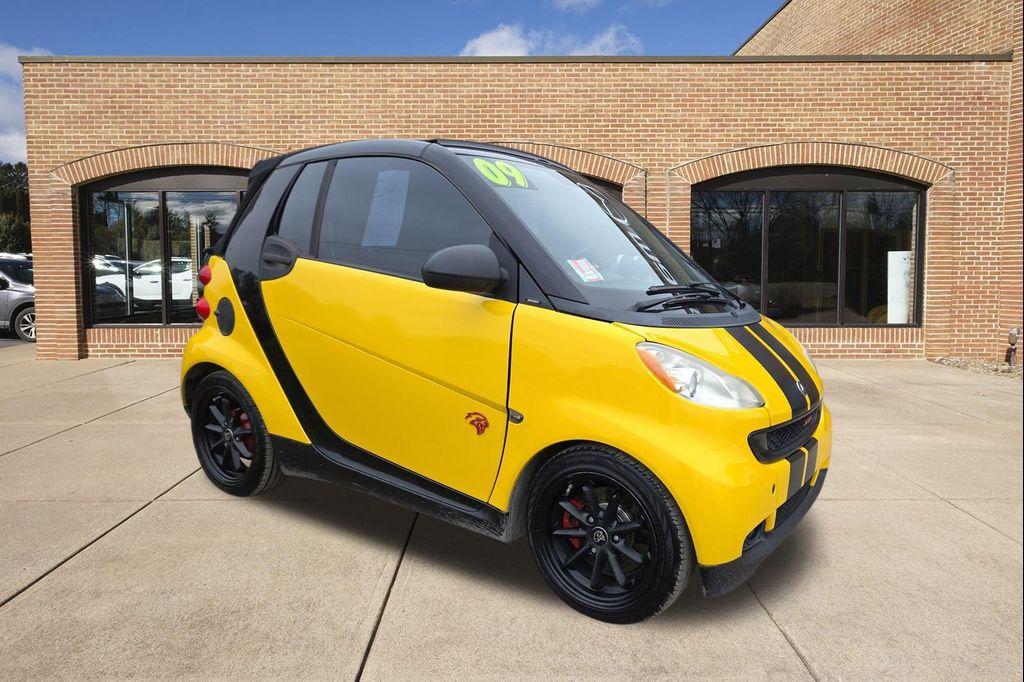 used 2009 smart ForTwo car, priced at $7,200