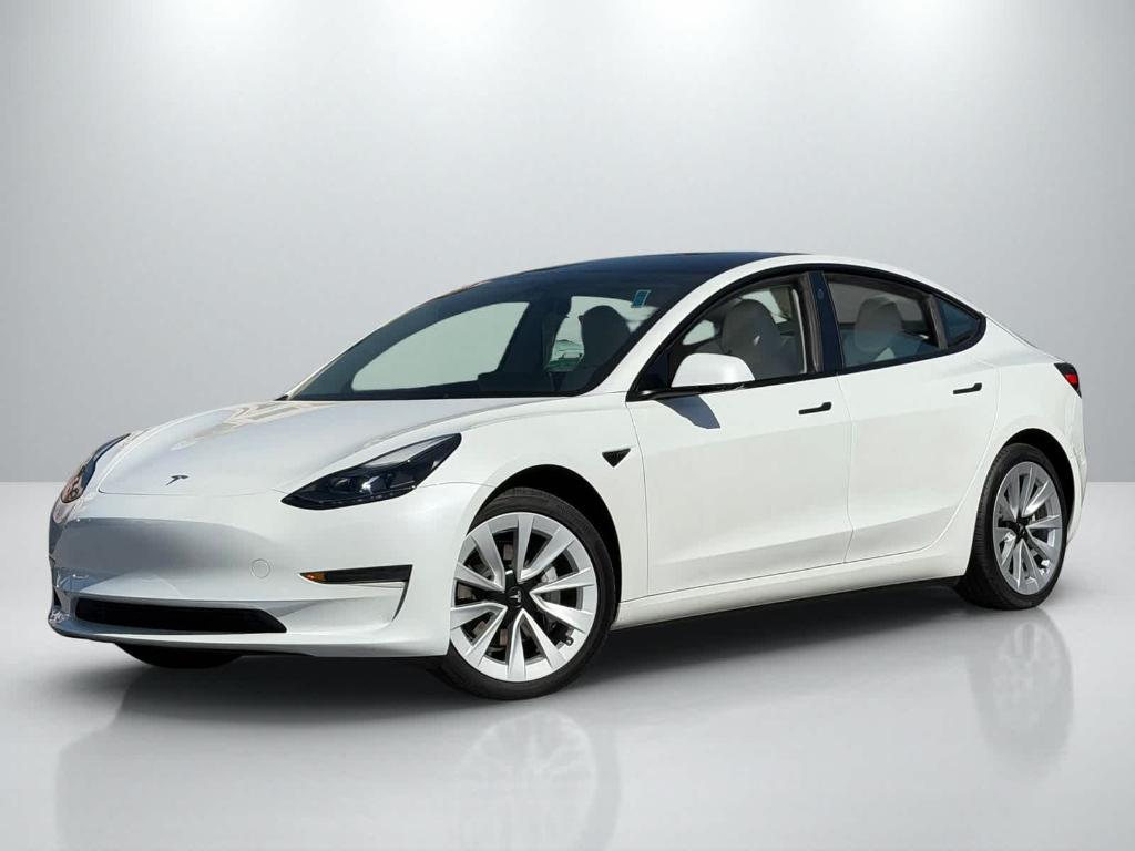 used 2023 Tesla Model 3 car, priced at $27,699