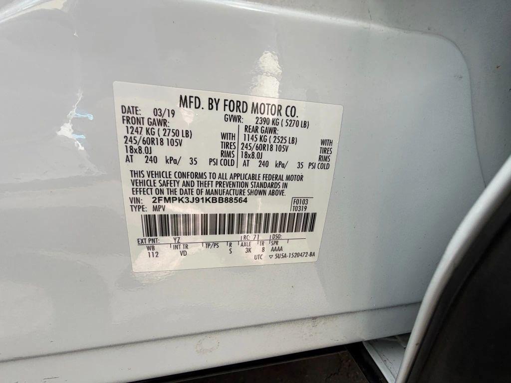 used 2019 Ford Edge car, priced at $10,990