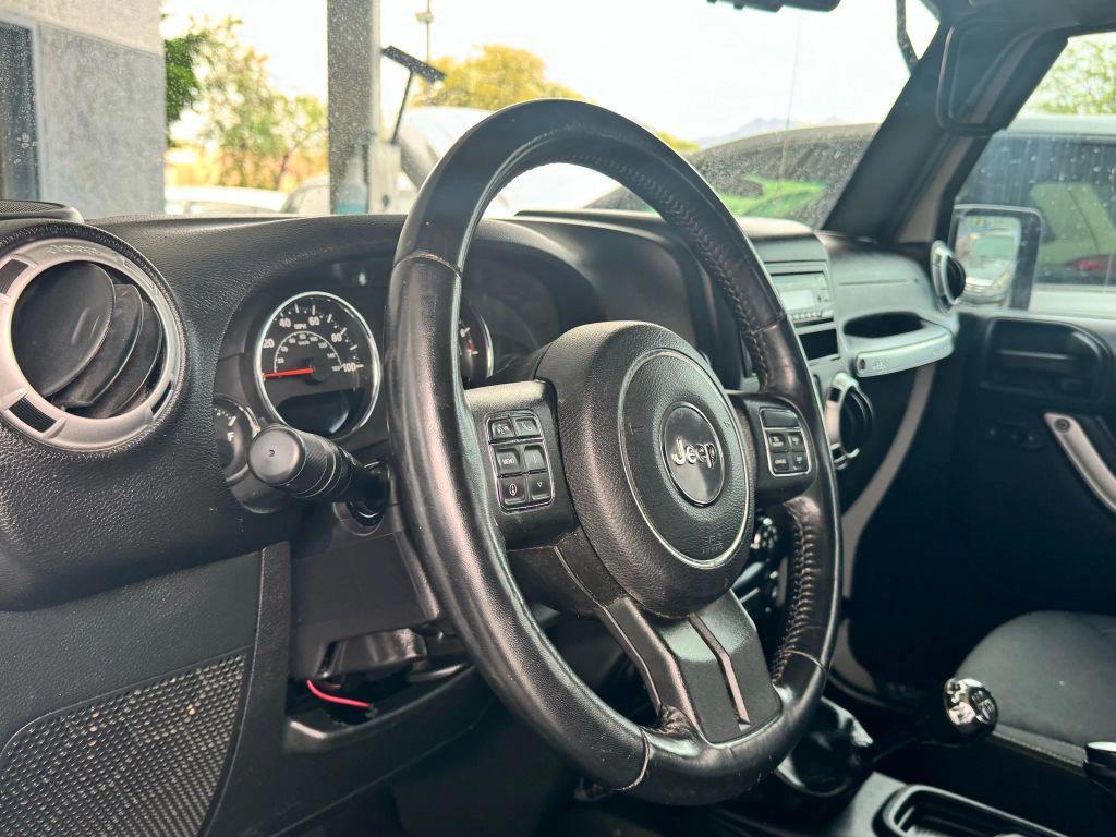 used 2015 Jeep Wrangler car, priced at $14,990