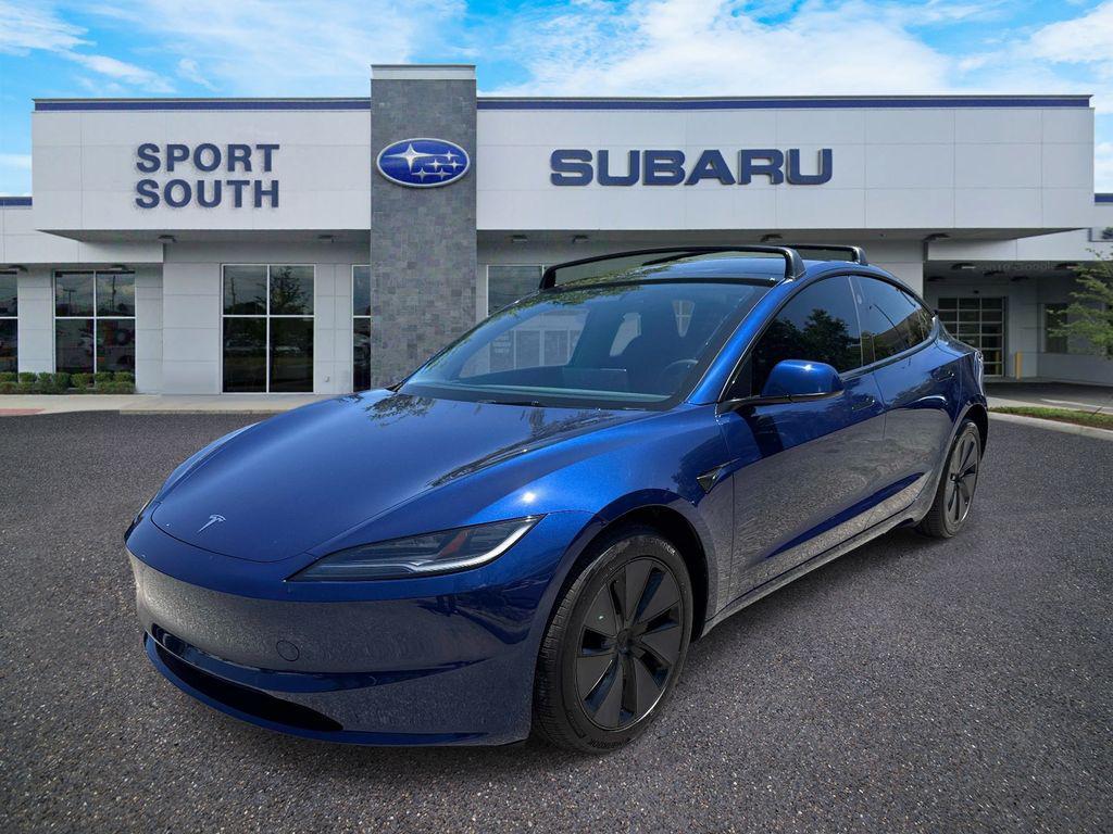 used 2025 Tesla Model 3 car, priced at $37,998