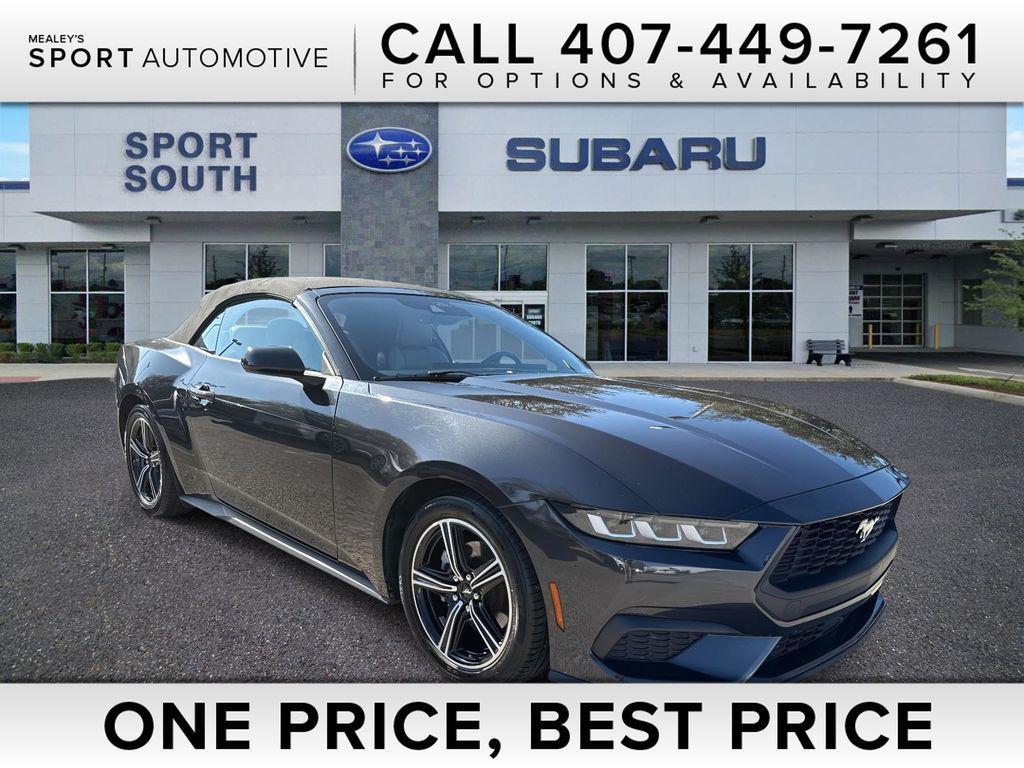 used 2024 Ford Mustang car, priced at $26,899