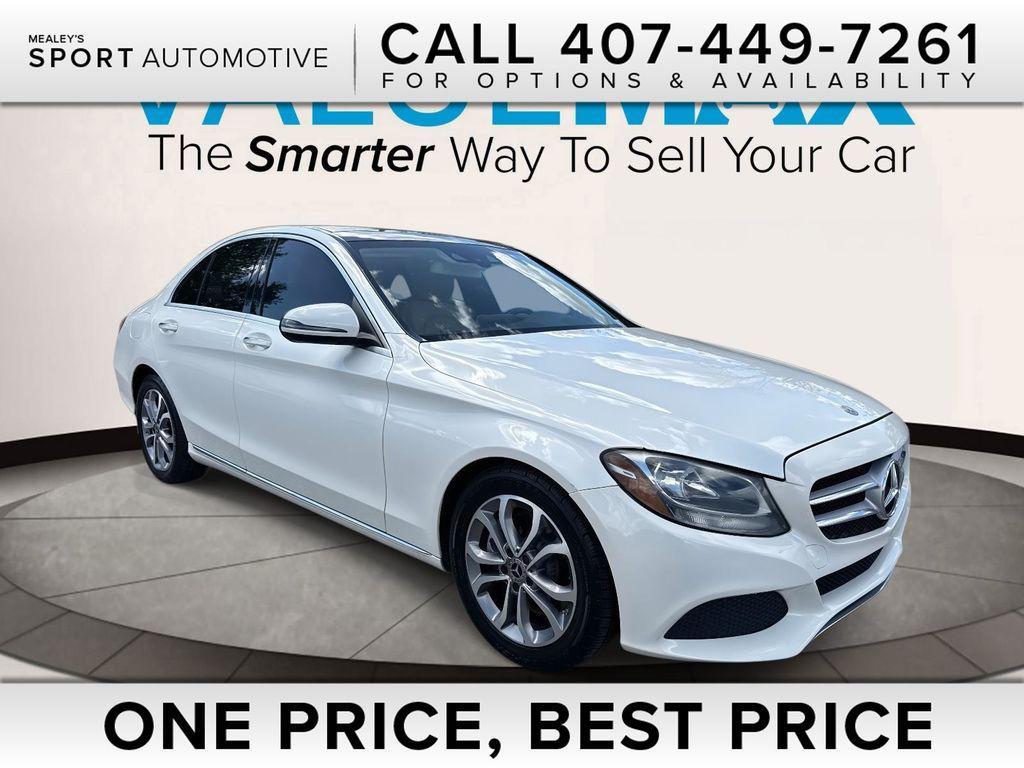 used 2018 Mercedes-Benz C-Class car, priced at $15,850
