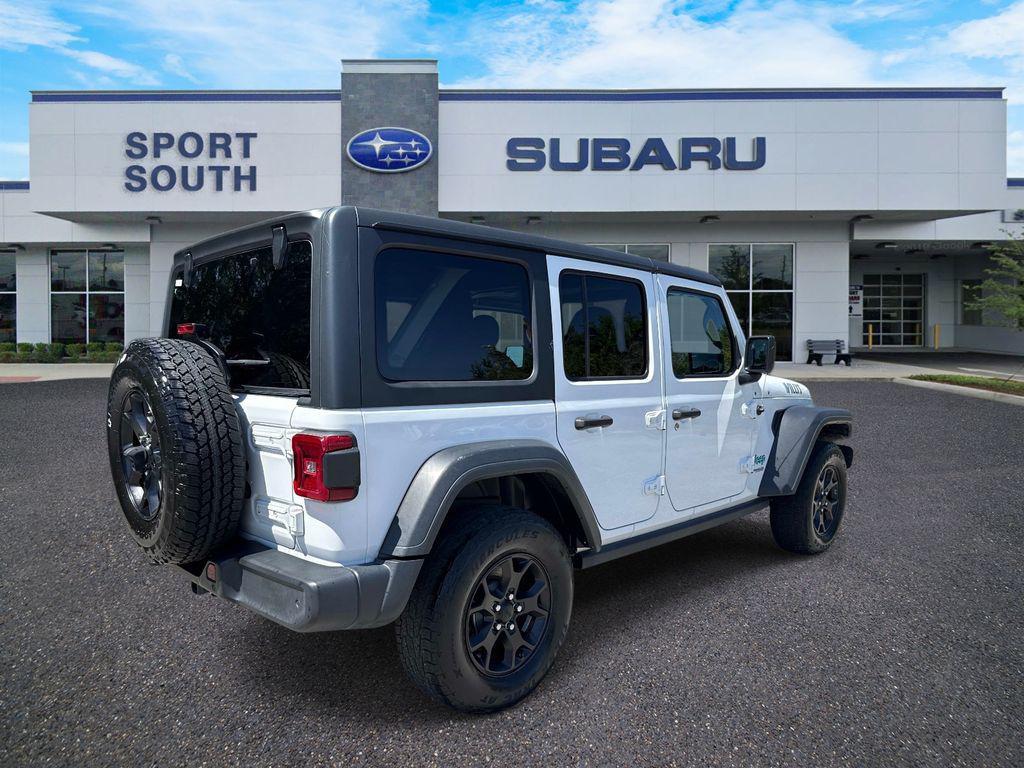 used 2020 Jeep Wrangler Unlimited car, priced at $20,337
