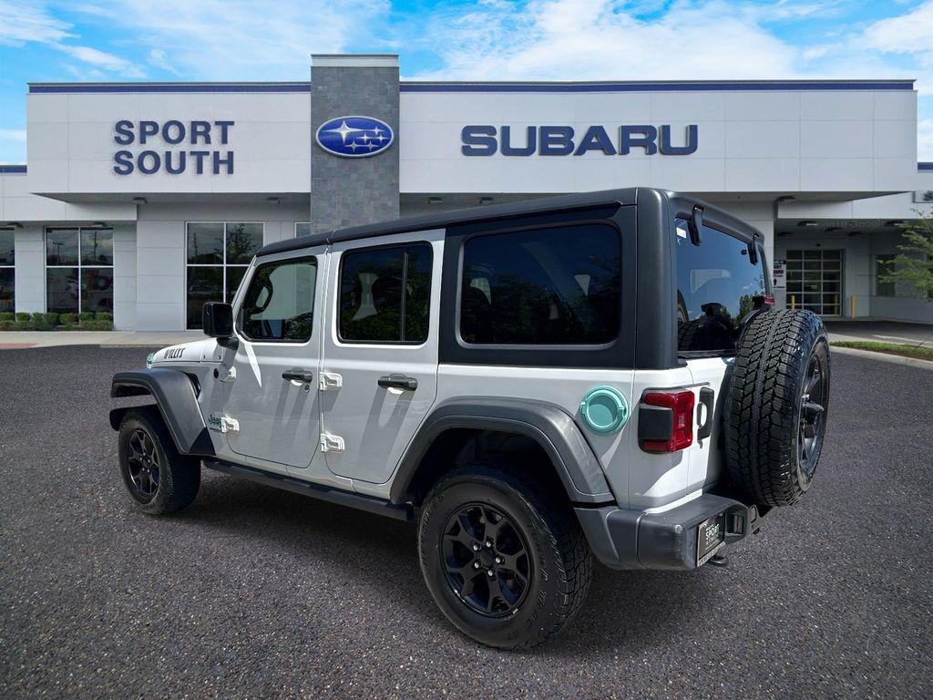 used 2020 Jeep Wrangler Unlimited car, priced at $20,337