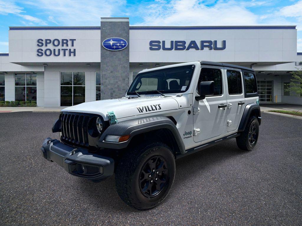 used 2020 Jeep Wrangler Unlimited car, priced at $20,337