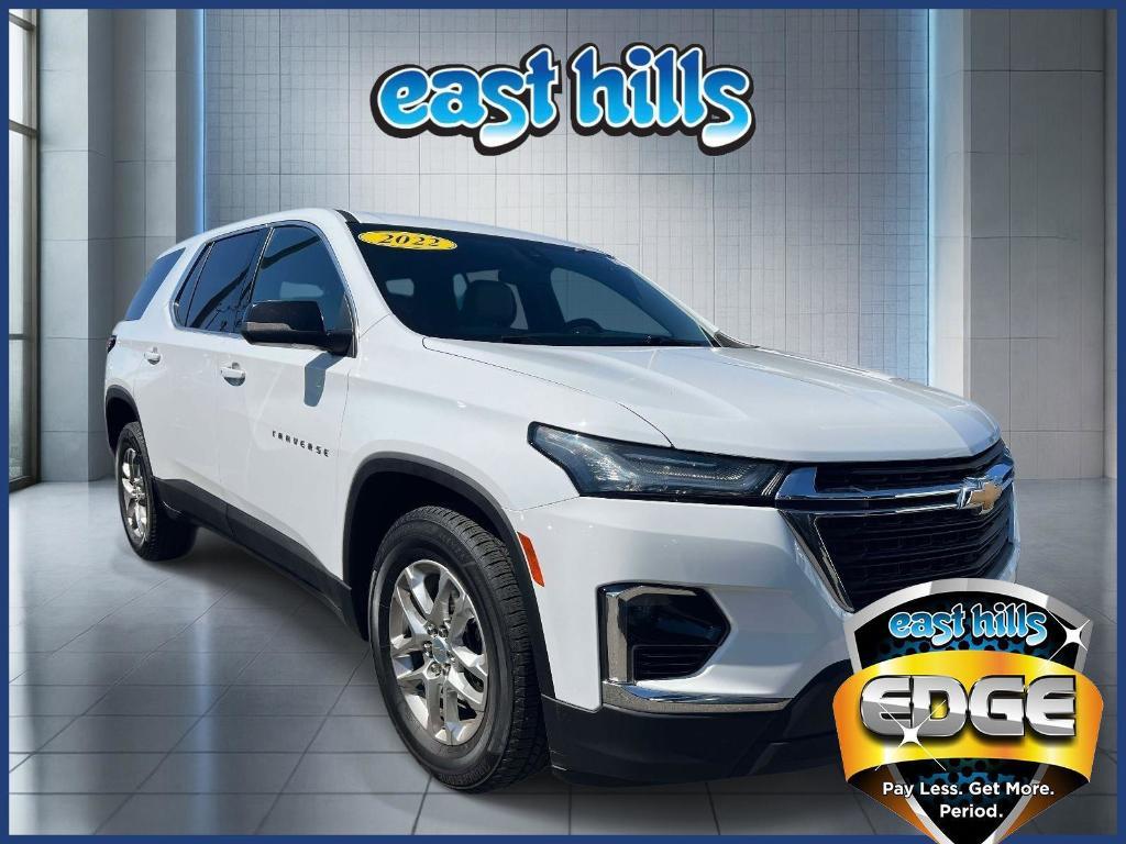 used 2022 Chevrolet Traverse car, priced at $17,995