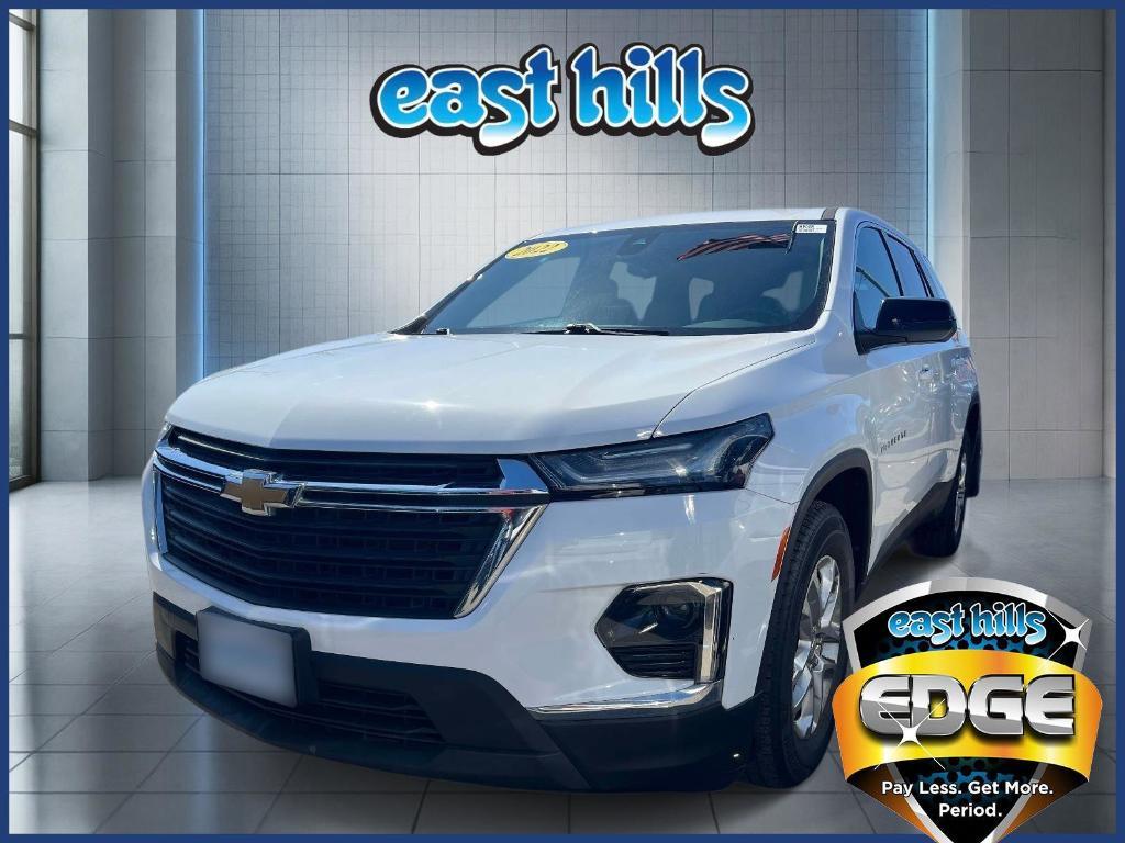 used 2022 Chevrolet Traverse car, priced at $17,995