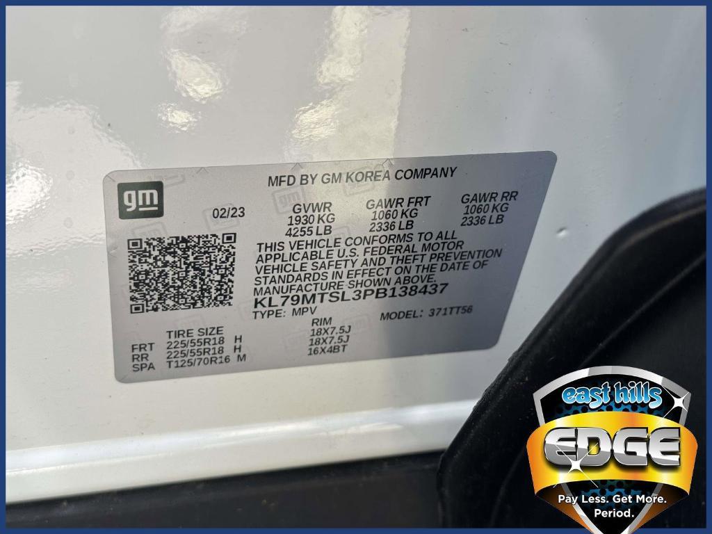 used 2023 Chevrolet TrailBlazer car, priced at $20,170