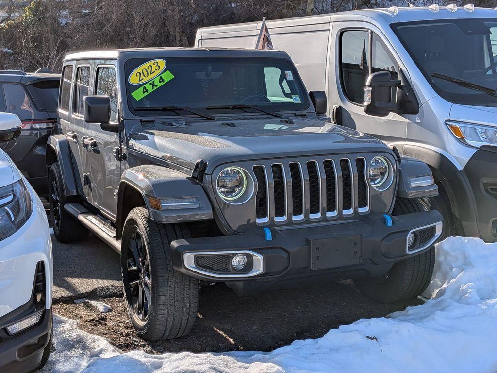 used 2023 Jeep Wrangler 4xe car, priced at $31,999