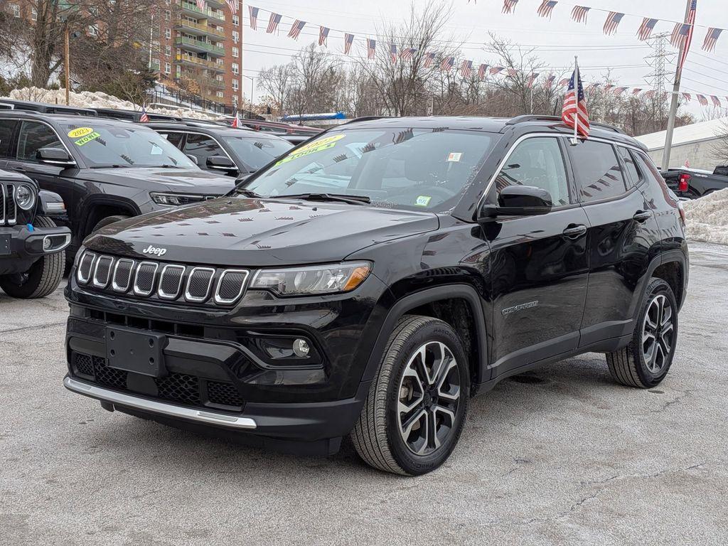 used 2022 Jeep Compass car, priced at $23,499