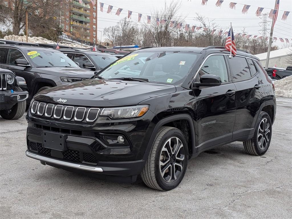 used 2022 Jeep Compass car, priced at $23,499