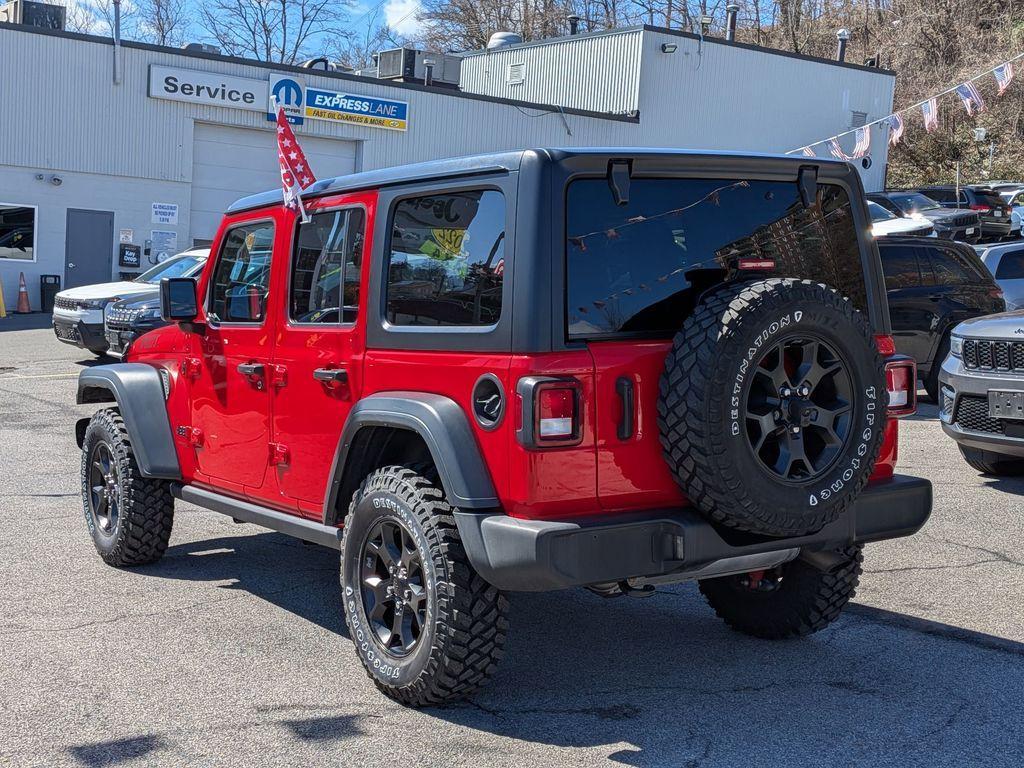 used 2022 Jeep Wrangler Unlimited car, priced at $32,999