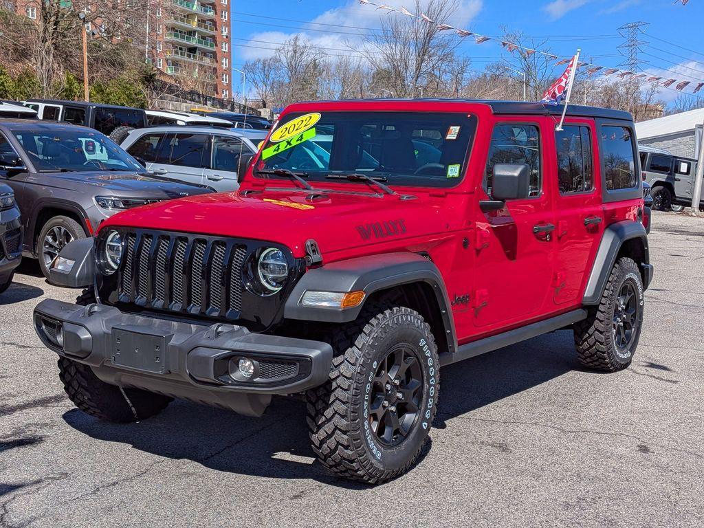 used 2022 Jeep Wrangler Unlimited car, priced at $32,999