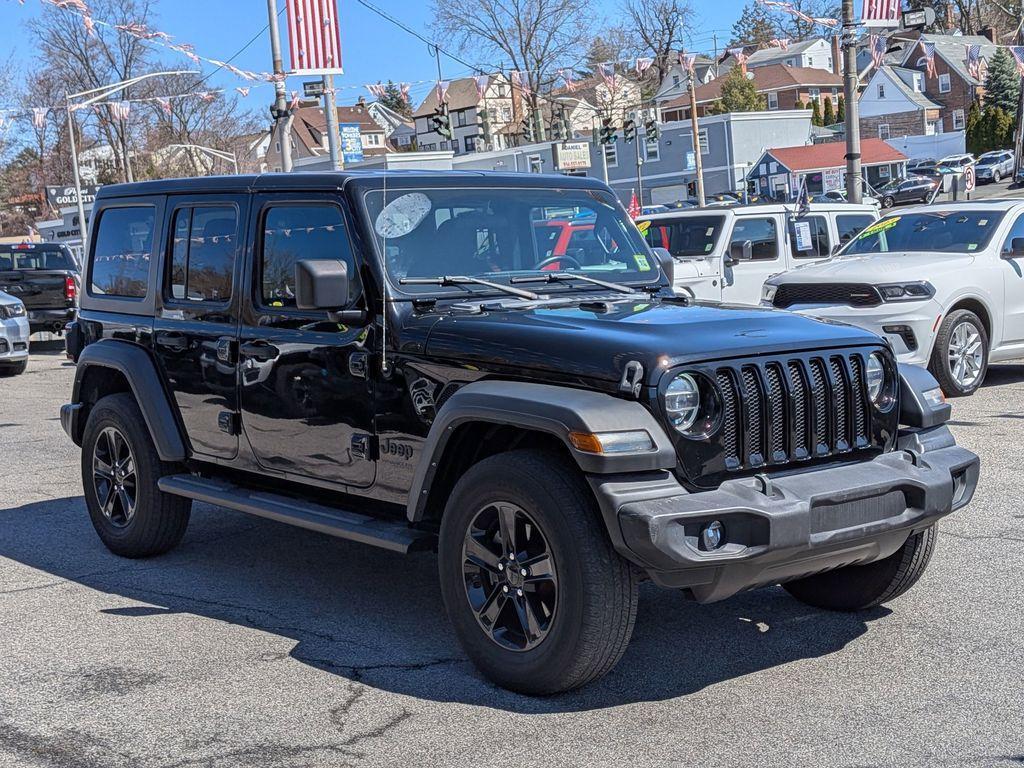 used 2021 Jeep Wrangler Unlimited car, priced at $31,999