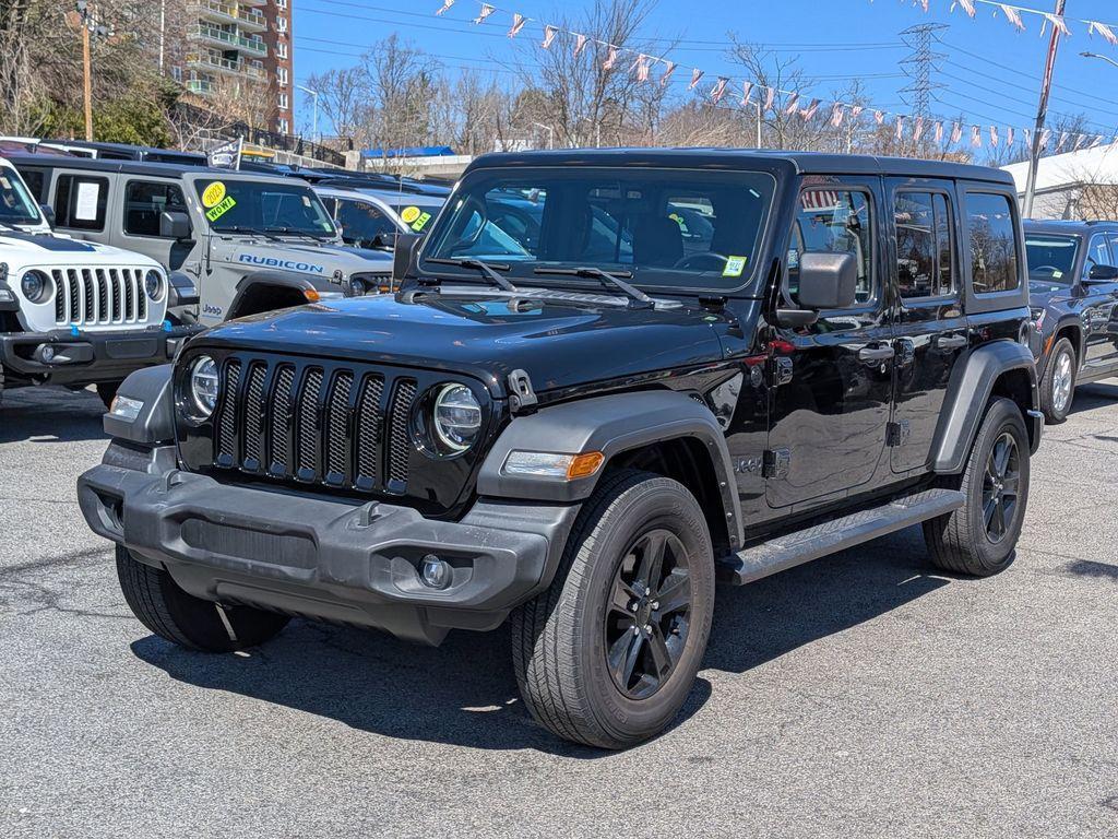 used 2021 Jeep Wrangler Unlimited car, priced at $31,999