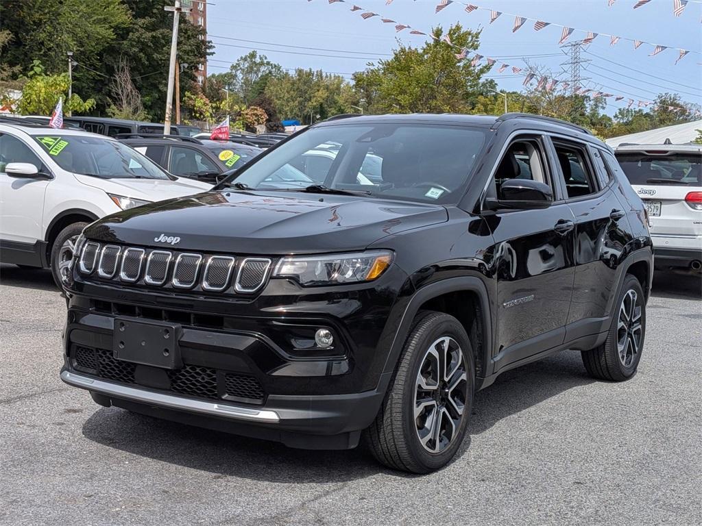used 2022 Jeep Compass car, priced at $22,499